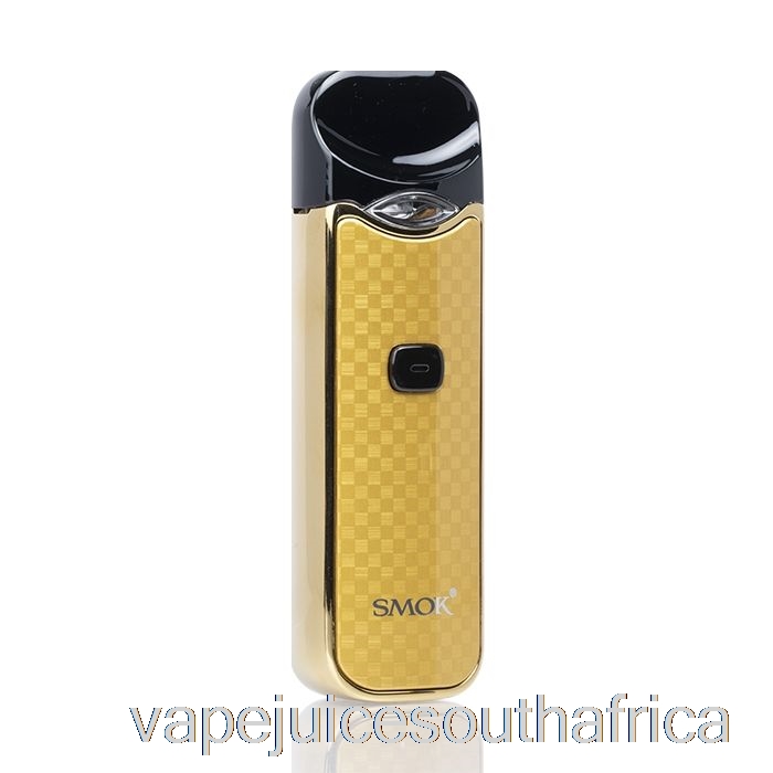 Vape Juice South Africa Smok Nord 15W Pod Kit Gold Carbon Fiber
